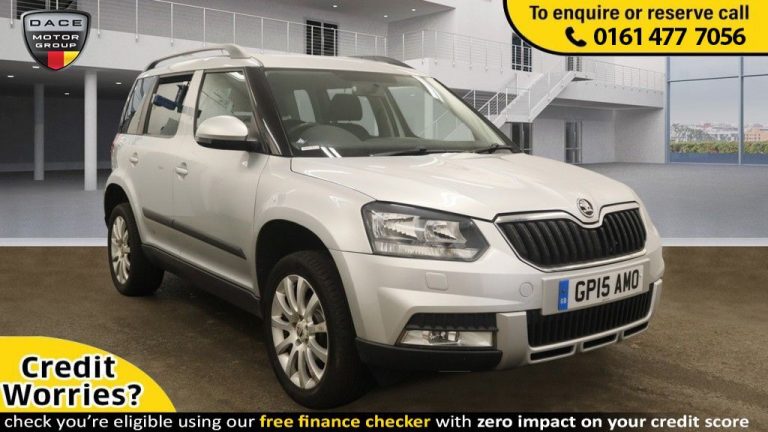 Used 2015 SILVER SKODA YETI OUTDOOR Hatchback 1.2 SE TSI DSG 5d AUTO 109 BHP PETROL (reg. 2015-07-30) (Automatic) for sale in Stockport