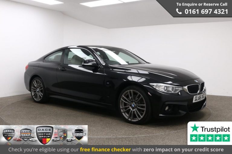 Used 2016 BLACK BMW 4 SERIES Coupe 3.0 435D XDRIVE M SPORT 2d AUTO 309 BHP DIESEL (reg. 2016-12-19) (Automatic) for sale in Stockport