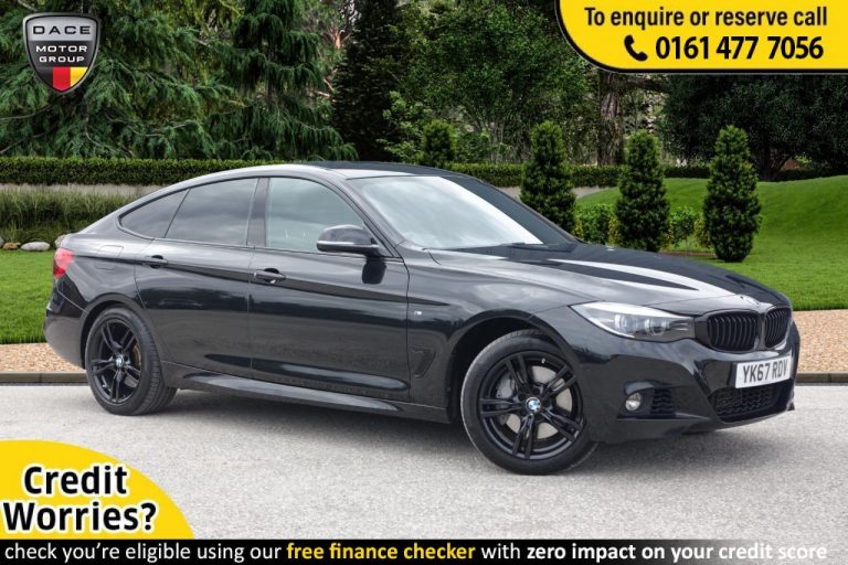Used 2017 BLACK BMW 3 SERIES GRAN TURISMO Hatchback 3.0 335D XDRIVE M SPORT GRAN TURISMO 5d 308 BHP DIESEL (reg. 2017-09-15) (Automatic) for sale in Stockport