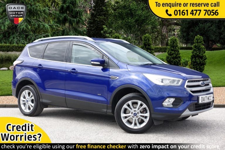 Used 2017 BLUE FORD KUGA Hatchback 1.5 TITANIUM 5d AUTO 180 BHP PETROL (reg. 2017-06-15) (Automatic) for sale in Stockport