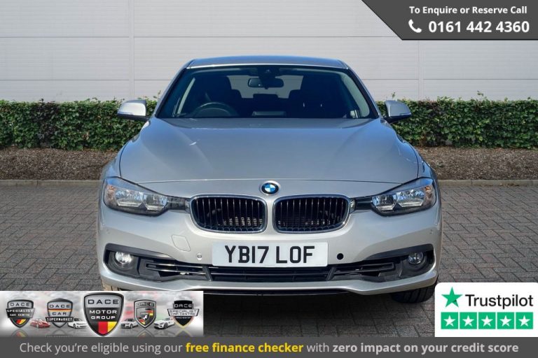 Used 2017 SILVER BMW 3 SERIES Saloon 2.0 316D SE 4DR AUTO 114 BHP DIESEL (reg. 2017-05-25) (Automatic) for sale in Stockport