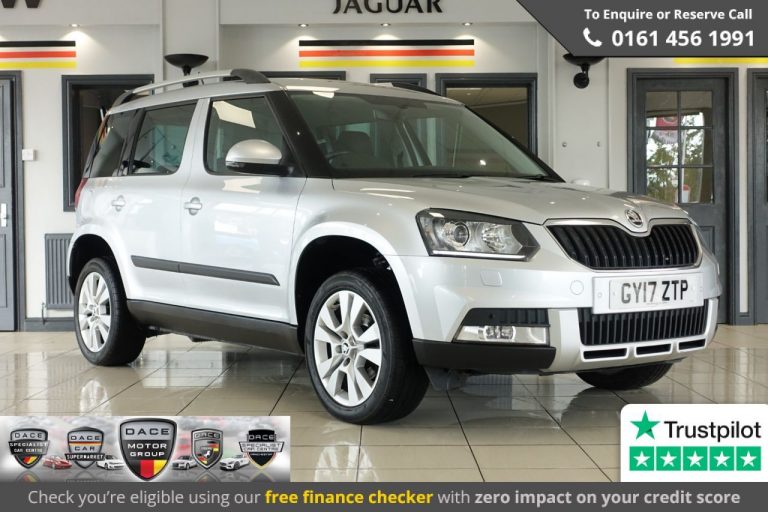 Used 2017 SILVER SKODA YETI OUTDOOR Hatchback 1.2 SE L DRIVE TSI DSG 5d AUTO 109 BHP PETROL (reg. 2017-06-15) (Automatic) for sale in Stockport