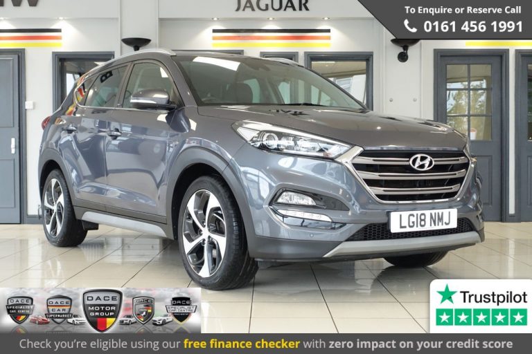 Used 2018 GREY HYUNDAI TUCSON Estate 1.7 CRDI SPORT EDITION 5d AUTO 139 BHP DIESEL (reg. 2018-03-28) (Automatic) for sale in Stockport