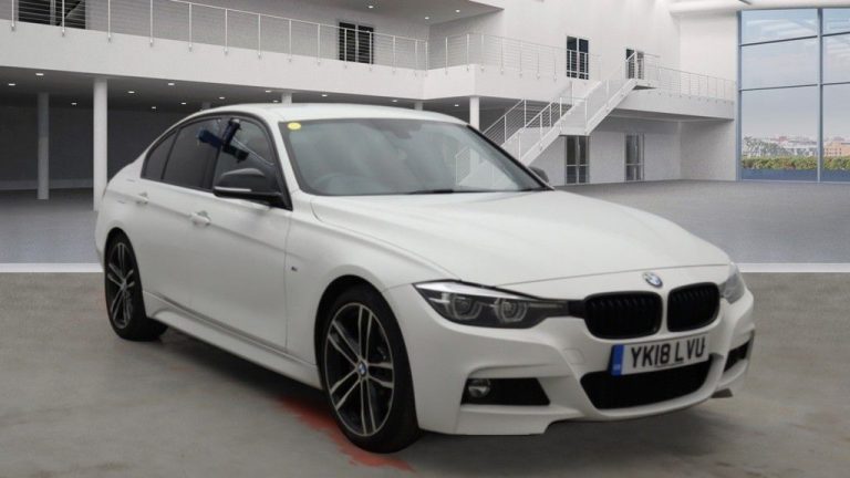 Used 2018 WHITE BMW 3 SERIES Saloon 2.0 320I M SPORT SHADOW EDITION 4DR AUTO 181 BHP PETROL (reg. 2018-03-01) (Automatic) for sale in Stockport