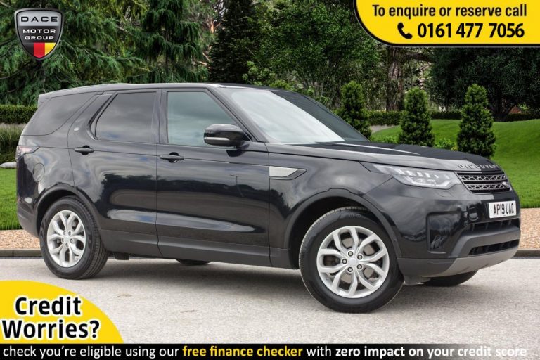 Used 2019 BLACK LAND ROVER DISCOVERY SUV 2.0 SD4 COMMERCIAL SE 5d AUTO 237 BHP PLUS VAT DIESEL (reg. 2019-04-18) (Automatic) for sale in Stockport