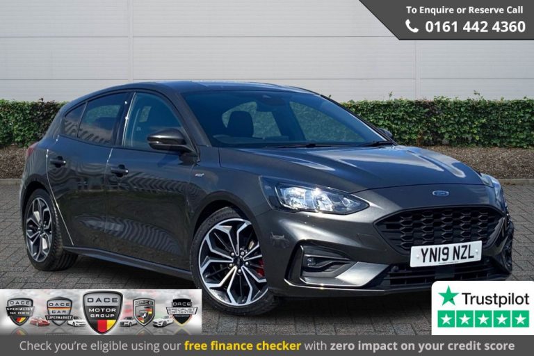 Used 2019 GREY FORD FOCUS Hatchback 1.5 ST-LINE X TDCI 5DR 119 BHP DIESEL (reg. 2019-06-28) (Automatic) for sale in Stockport