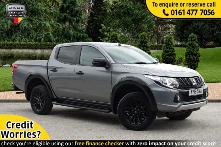 Used 2019 GREY MITSUBISHI L200 PICK UP 2.4 DI-D CHALLENGER DCB 5d AUTO 178 BHP PLUS VAT DIESEL (reg. 2019-06-14) (Automatic) for sale in Stockport