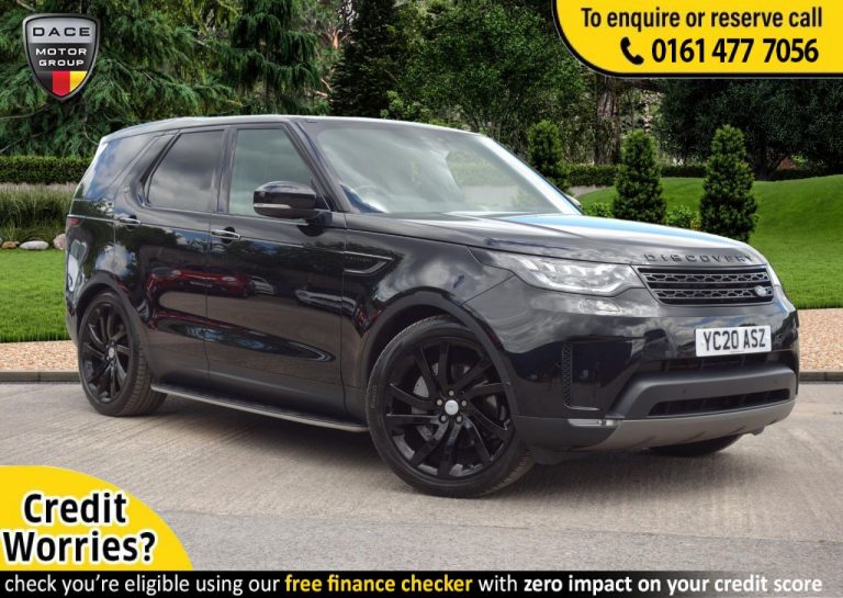 Used 2020 BLACK LAND ROVER DISCOVERY SUV 3.0 SD6 HSE LUXURY 5d AUTO 302 BHP DIESEL (reg. 2020-03-13) (Automatic) for sale in Stockport