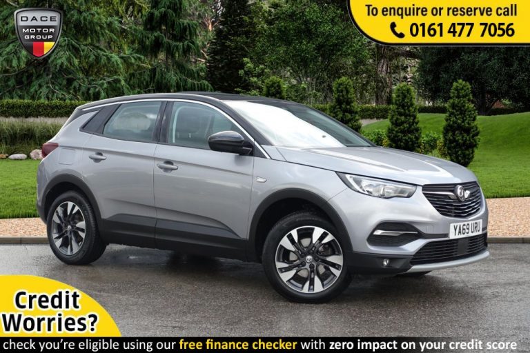 Used 2020 GREY VAUXHALL GRANDLAND X Hatchback 1.5 SPORT NAV S/S 5d AUTO 129 BHP DIESEL (reg. 2020-01-15) (Automatic) for sale in Stockport