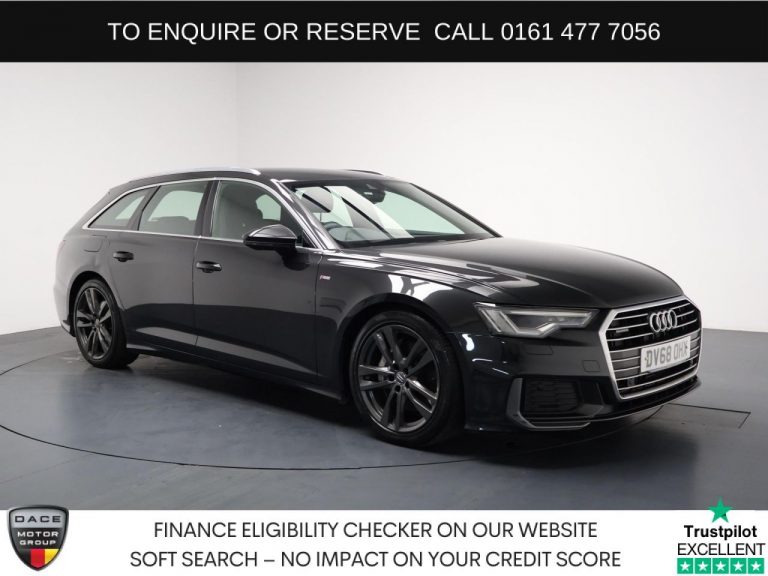 Used 2018 GREY AUDI A6 AVANT Estate 3.0 TDI V6 50 S line Estate 5dr Diesel Tiptronic quattro Euro 6 (s/s) (286 ps) DIESEL (reg. 2018-11-30) (Automatic) for sale in Stockport