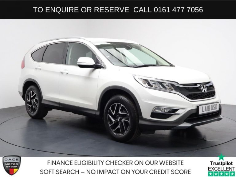Used 2018 WHITE HONDA CR-V SUV 2.0 i-VTEC SE Plus Navi SUV 5dr Petrol Auto 4WD Euro 6 (155 ps) PETROL (reg. 2018-07-16) (Automatic) for sale in Stockport