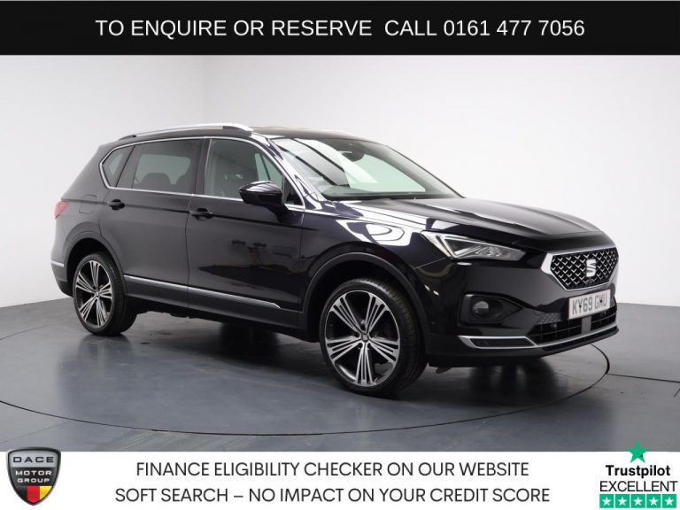 Used 2019 BLACK SEAT TARRACO SUV 2.0 TDI XCELLENCE Lux SUV 5dr Diesel DSG 4Drive Euro 6 (s/s) (150 ps) DIESEL (reg. 2019-12-05) (Automatic) for sale in Stockport