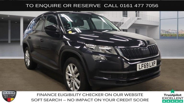 Used 2019 BLACK SKODA KODIAQ SUV 1.5 TSI ACT SE SUV 5dr Petrol DSG Euro 6 (s/s) (7 Seat) (150 ps) PETROL (reg. 2019-09-19) (Automatic) for sale in Stockport