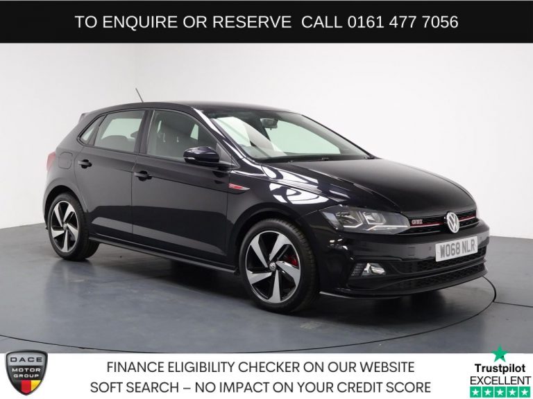 Used 2019 BLACK VOLKSWAGEN POLO Hatchback 2.0 TSI GPF GTI Hatchback 5dr Petrol DSG Euro 6 (s/s) (200 ps) PETROL (reg. 2019-02-14) (Automatic) for sale in Stockport