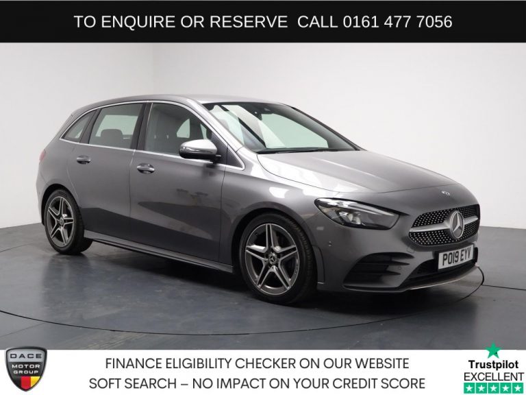 Used 2019 GREY MERCEDES-BENZ B-CLASS MPV 2.0 B200d AMG Line (Premium) MPV 5dr Diesel 8G-DCT Euro 6 (s/s) (150 ps) DIESEL (reg. 2019-03-14) (Automatic) for sale in Stockport