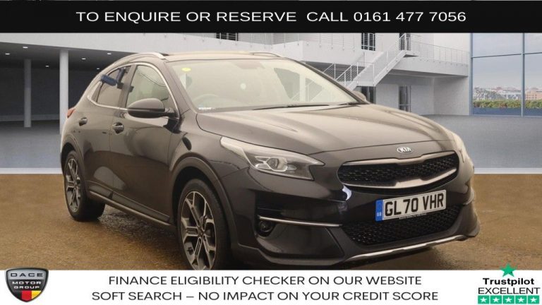 Used 2020 BLACK KIA XCEED SUV 1.4 T-GDi 3 SUV 5dr Petrol DCT Euro 6 (s/s) (138 bhp) PETROL (reg. 2020-12-18) (Automatic) for sale in Stockport