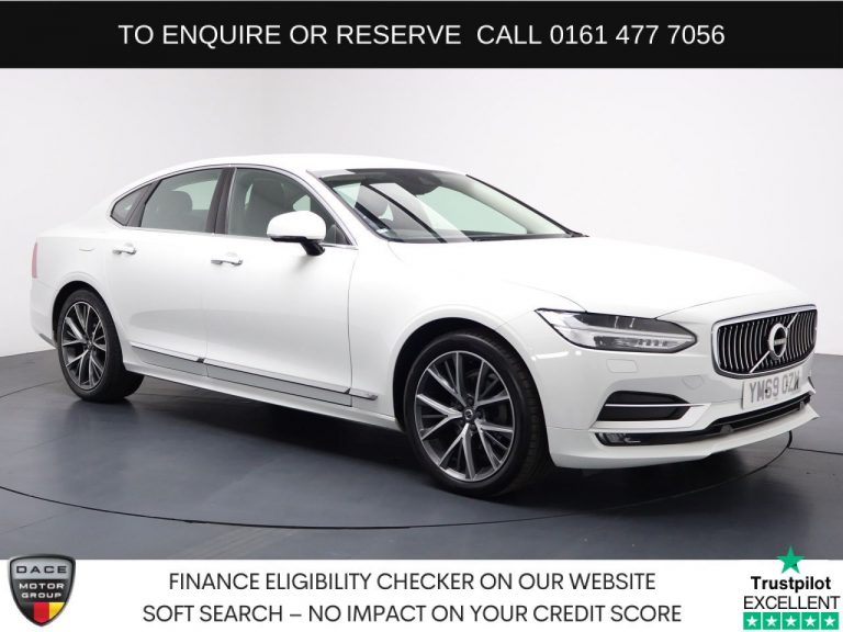 Used 2020 WHITE VOLVO S90 Saloon 2.0 D4 Inscription Plus Saloon 4dr Diesel Auto Euro 6 (s/s) (190 ps) DIESEL (reg. 2020-01-31) (Automatic) for sale in Stockport