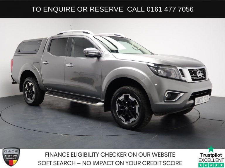 Used 2021 GREY NISSAN NAVARA PICKUP 2.3 dCi Tekna Pickup Double Cab 4dr Diesel Auto 4WD Euro 6 (190 ps) DIESEL (reg. 2021-02-03) (Automatic) for sale in Stockport