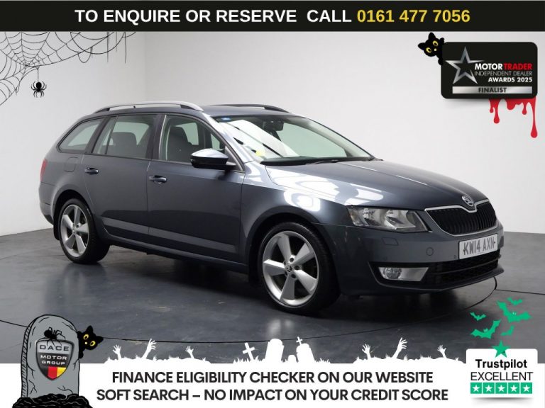 Used 2014 GREY SKODA OCTAVIA Estate 2.0 TDI Elegance Estate 5dr Diesel DSG Euro 5 (s/s) (150 ps) DIESEL (reg. 2014-07-07) (Automatic) for sale in Stockport