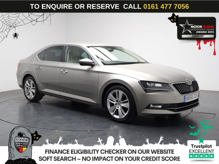 Used 2016 BEIGE SKODA SUPERB Hatchback 1.4 TSI ACT SE L Executive Hatchback 5dr Petrol DSG Euro 6 (s/s) (150 ps) PETROL (reg. 2016-12-23) (Automatic) for sale in Stockport