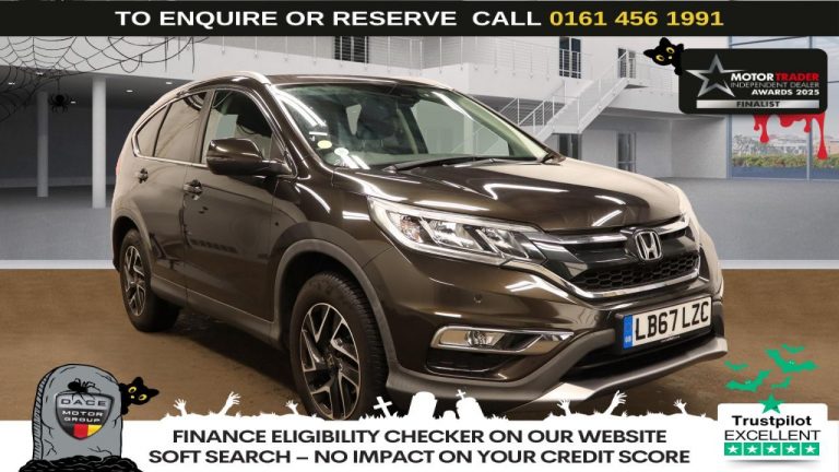 Used 2018 BRONZE HONDA CR-V SUV 2.0 i-VTEC SE Plus Navi SUV 5dr Petrol Auto 4WD Euro 6 (155 ps) PETROL (reg. 2018-02-15) (Automatic) for sale in Stockport