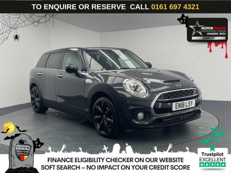 Used 2018 GREY MINI CLUBMAN Estate 2.0 Cooper S Estate 6dr Petrol Auto Euro 6 (s/s) (192 ps) PETROL (reg. 2018-06-28) (Automatic) for sale in Stockport