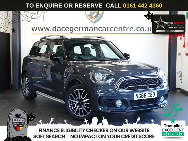 Used 2018 GREY MINI COUNTRYMAN SUV 2.0 Cooper S Sport SUV 5dr Petrol Steptronic Euro 6 (s/s) (192 ps) Â£2195 EXTRAS PETROL (reg. 2018-12-28) (Automatic) for sale in Stockport