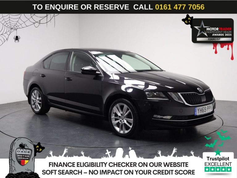 Used 2019 BLACK SKODA OCTAVIA Hatchback 2.0 TDI SE L Hatchback 5dr Diesel DSG 7Spd Euro 6 (s/s) (150 ps) DIESEL (reg. 2019-12-31) (Automatic) for sale in Stockport
