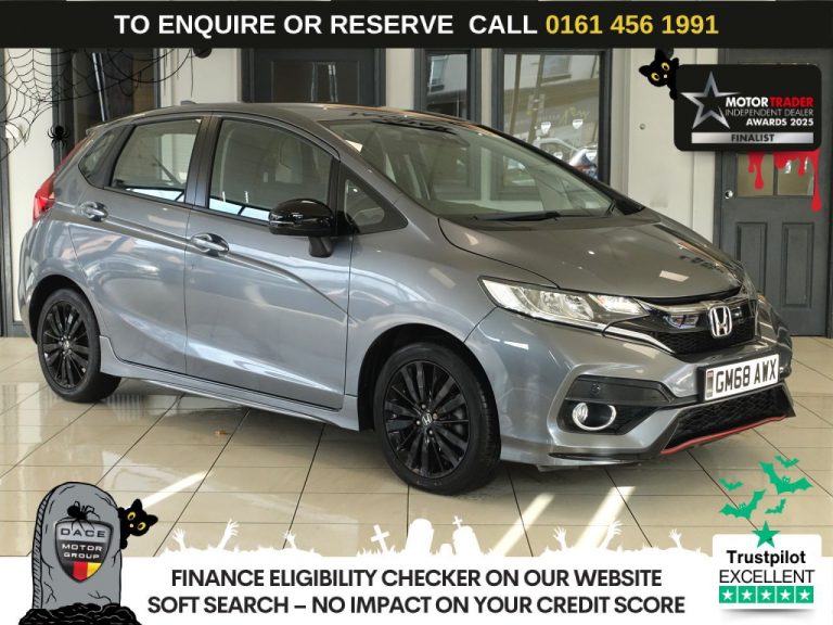 Used 2019 GREY HONDA JAZZ Hatchback 1.5 i-VTEC Sport Hatchback 5dr Petrol CVT Euro 6 (s/s) (130 ps) PETROL (reg. 2019-02-28) (Automatic) for sale in Stockport