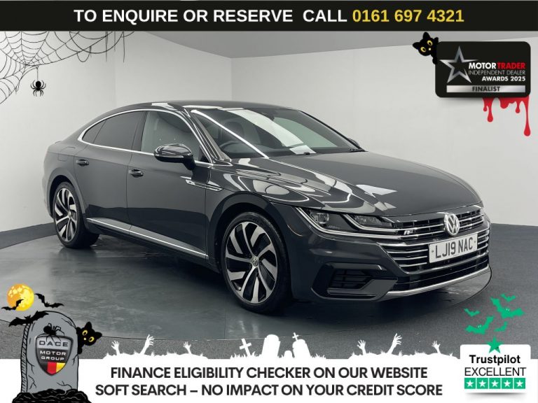 Used 2019 GREY VOLKSWAGEN ARTEON Hatchback 1.5 TSI EVO R-Line Fastback 5dr Petrol DSG Euro 6 (s/s) (150 ps) PETROL (reg. 2019-06-27) (Automatic) for sale in Stockport