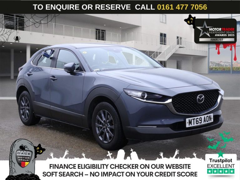 Used 2020 GREY MAZDA CX-30 SUV 2.0 SKYACTIV-G MHEV SE-L Lux SUV 5dr Petrol Auto Euro 6 (s/s) (122 ps) PETROL (reg. 2020-01-30) (Automatic) for sale in Stockport