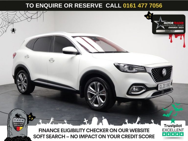 Used 2020 WHITE MG MG HS SUV 1.5 T-GDI Exclusive SUV 5dr Petrol DCT Euro 6 (s/s) (162 ps) PETROL (reg. 2020-03-27) (Automatic) for sale in Stockport