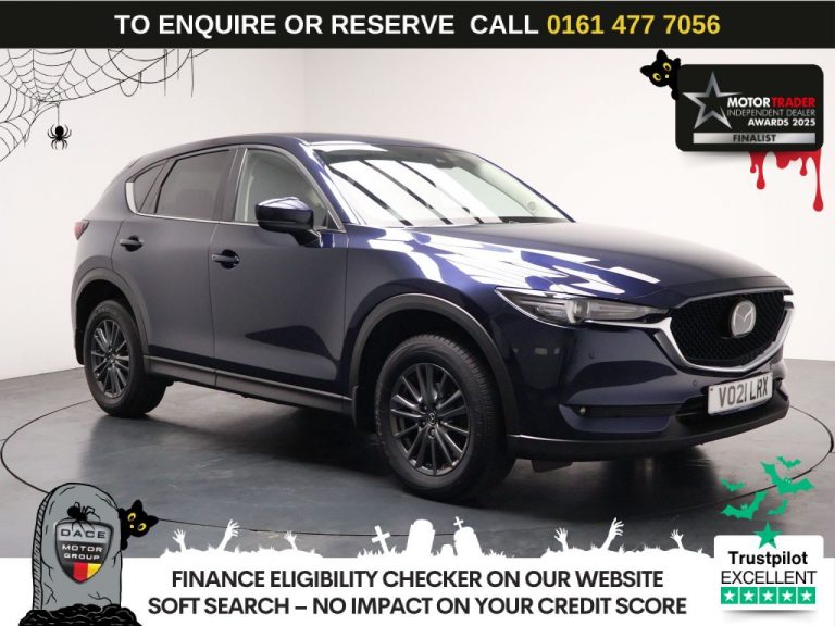 Used 2021 BLUE MAZDA CX-5 SUV 2.0 SKYACTIV-G SE-L SUV 5dr Petrol Auto Euro 6 (s/s) (165 ps) PETROL (reg. 2021-03-31) (Automatic) for sale in Stockport