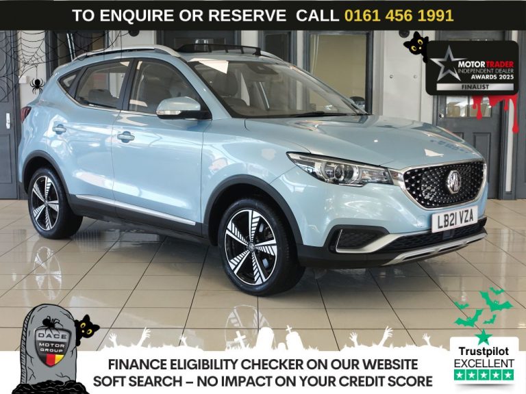 Used 2021 BLUE MG MG ZS SUV 44.5kWh Exclusive SUV 5dr Electric Auto (143 ps) ELECTRIC (reg. 2021-05-28) (Automatic) for sale in Stockport