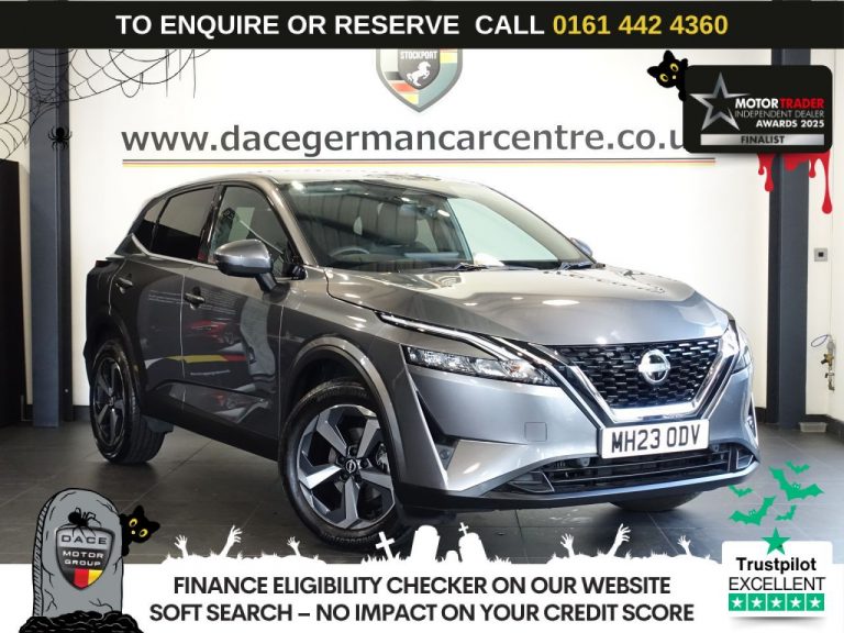 Used 2023 GREY NISSAN QASHQAI SUV 1.3 DIG-T MHEV N-Connecta SUV 5dr Petrol Hybrid XTRON Euro 6 (s/s) (158 ps) PETROL HYBRID (reg. 2023-07-21) (Automatic) for sale in Stockport
