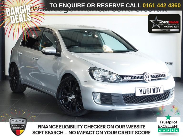 Used 2011 SILVER VOLKSWAGEN GOLF Hatchback 2.0 TDI GTD Hatchback 5dr Diesel DSG Euro 5 (170 ps) DIESEL (reg. 2011-09-01) (Automatic) for sale in Stockport