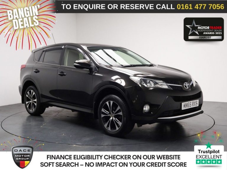 Used 2015 BROWN TOYOTA RAV4 SUV 2.0 V-Matic Icon SUV 5dr Petrol Multidrive S 4WD Euro 6 (s/s) (151 ps) PETROL (reg. 2015-11-17) (Automatic) for sale in Stockport