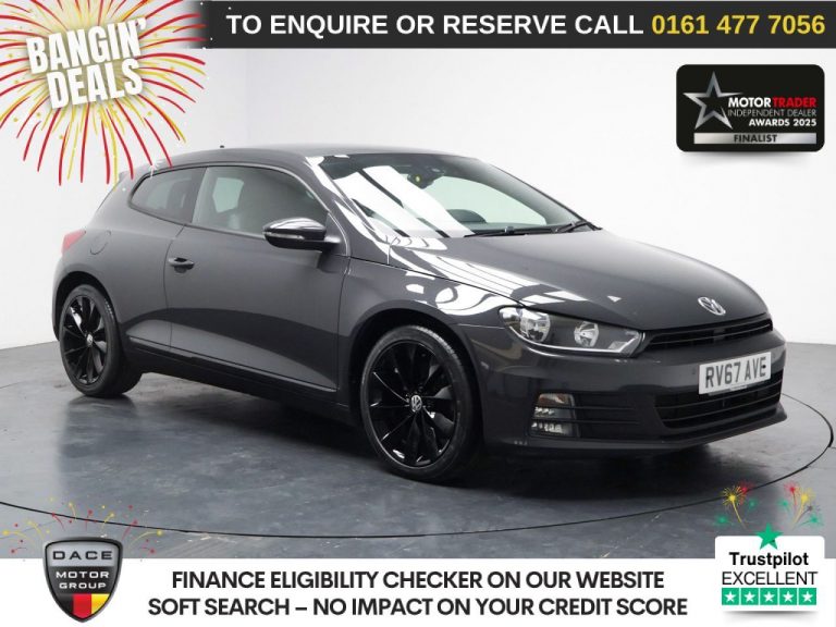Used 2017 GREY VOLKSWAGEN SCIROCCO Hatchback 2.0 TSI GT Hatchback 3dr Petrol DSG Euro 6 (s/s) (180 ps) PETROL (reg. 2017-09-08) (Automatic) for sale in Stockport