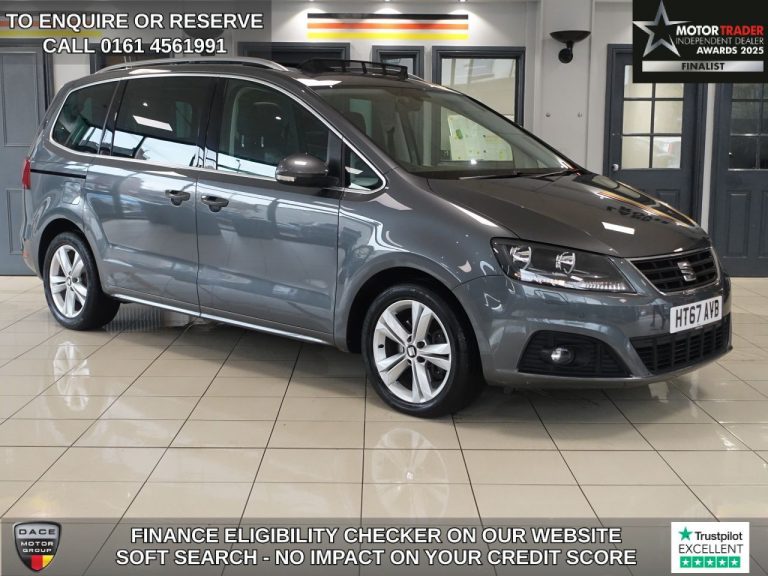 Used 2018 GREY SEAT ALHAMBRA MPV 2.0 TDI XCELLENCE MPV 5dr Diesel DSG Euro 6 (s/s) (184 ps) DIESEL (reg. 2018-01-30) (Automatic) for sale in Stockport