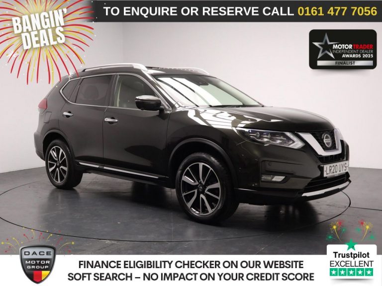 Used 2020 GREEN NISSAN X-TRAIL SUV 1.3 DIG-T Tekna SUV 5dr Petrol DCT Auto Euro 6 (s/s) (160 ps) PETROL (reg. 2020-03-01) (Automatic) for sale in Stockport