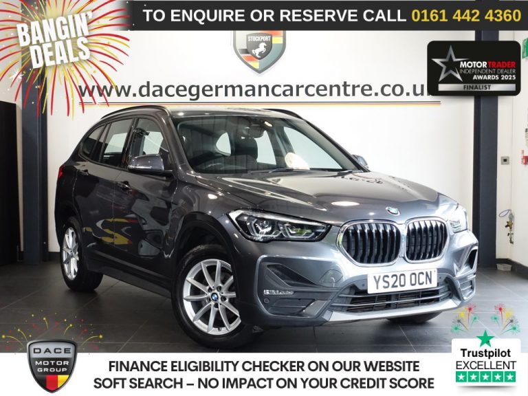 Used 2020 GREY BMW X1 SUV 2.0 18d SE SUV 5dr Diesel Auto sDrive Euro 6 (s/s) (150 ps) DIESEL (reg. 2020-08-10) (Automatic) for sale in Stockport