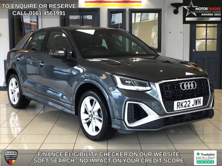 Used 2022 GREY AUDI Q2 SUV 2.0 TDI 30 S line SUV 5dr Diesel S Tronic Euro 6 (s/s) (116 ps) DIESEL (reg. 2022-03-30) (Automatic) for sale in Stockport