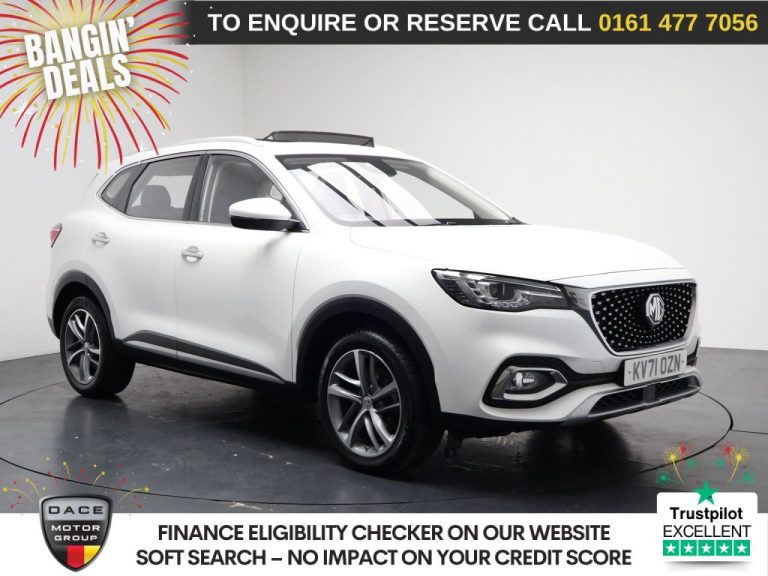 Used 2022 WHITE MG MG HS SUV 1.5 T-GDI Exclusive SUV 5dr Petrol DCT Euro 6 (s/s) (162 ps) PETROL (reg. 2022-01-28) (Automatic) for sale in Stockport