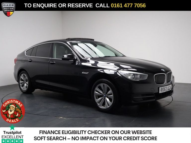 Used 2013 BLACK BMW 5 SERIES GRAN TURISMO Hatchback 3.0 530d SE GT 5dr Diesel Auto Euro 6 (s/s) (258 ps) DIESEL (reg. 2013-11-14) (Automatic) for sale in Stockport