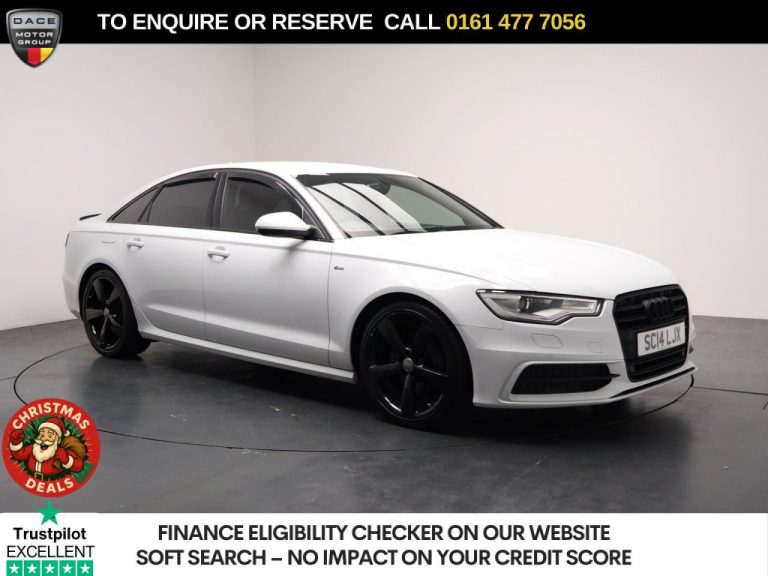 Used 2014 WHITE AUDI A6 SALOON Saloon 2.0 TDI ultra Black Edition Saloon 4dr Diesel S Tronic Euro 6 (s/s) (190 ps) DIESEL (reg. 2014-06-20) (Automatic) for sale in Stockport