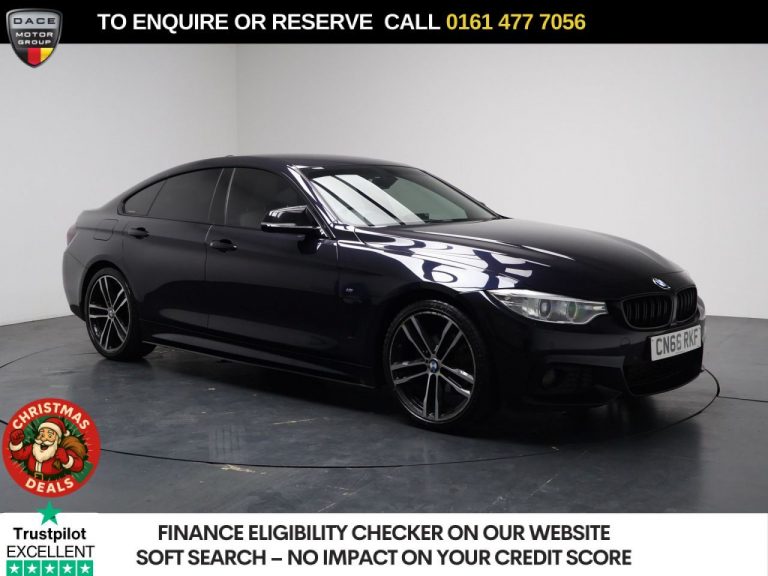 Used 2016 BLACK BMW 4 SERIES GRAN COUPE Hatchback 2.0 420d M Sport Hatchback 5dr Diesel Auto Euro 6 (s/s) (190 ps) DIESEL (reg. 2016-09-17) (Automatic) for sale in Stockport