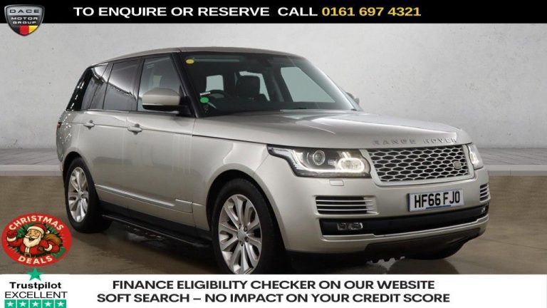Used 2016 GOLD LAND ROVER RANGE ROVER SUV 3.0 TD V6 Vogue SE SUV 5dr Diesel Auto 4WD Euro 6 (s/s) (258 ps) DIESEL (reg. 2016-09-30) (Automatic) for sale in Stockport