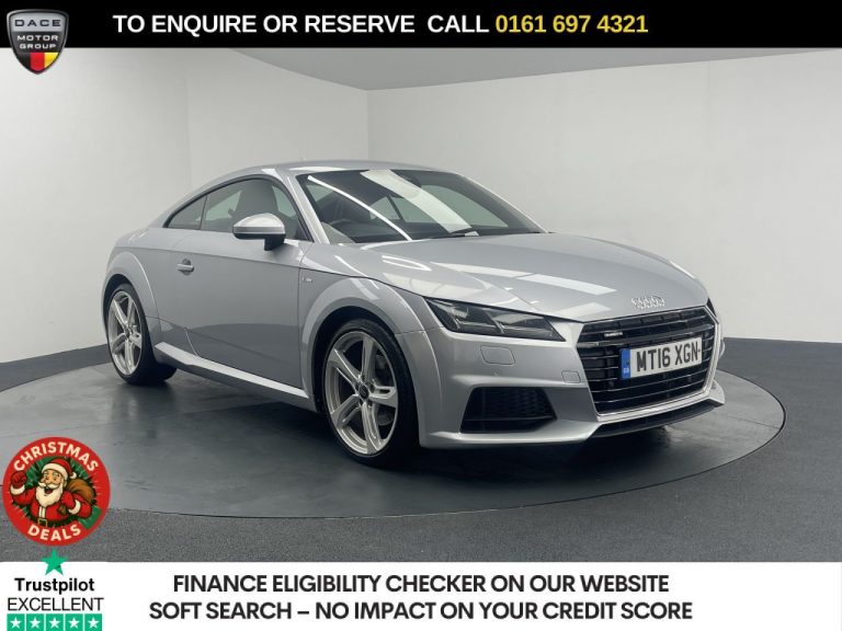 Used 2016 SILVER AUDI TT Coupe 2.0 TFSI S line Coupe 3dr Petrol S Tronic quattro Euro 6 (s/s) (230 ps) PETROL (reg. 2016-06-13) (Automatic) for sale in Stockport