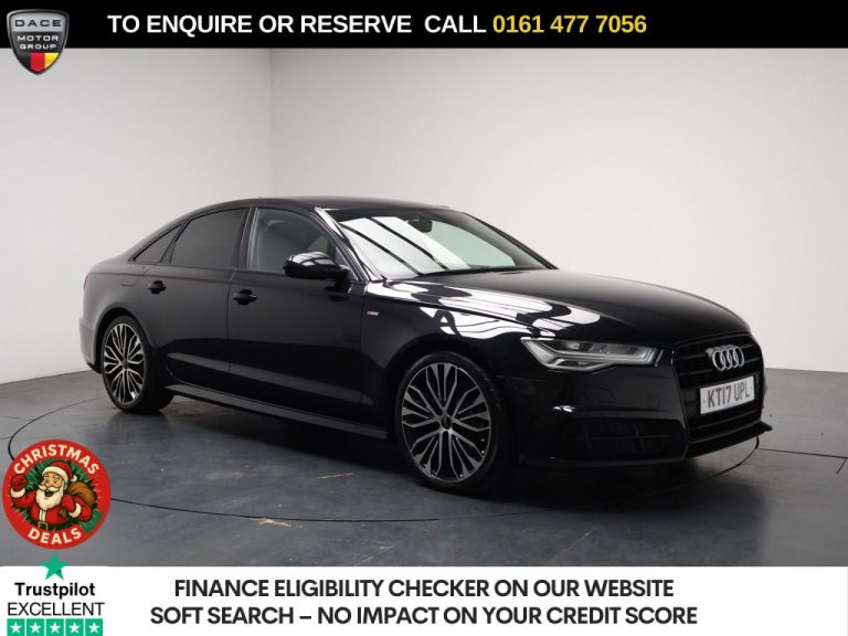 Used 2017 BLACK AUDI A6 SALOON Saloon 2.0 TDI ultra Black Edition Saloon 4dr Diesel S Tronic Euro 6 (s/s) (190 ps) DIESEL (reg. 2017-05-24) (Automatic) for sale in Stockport