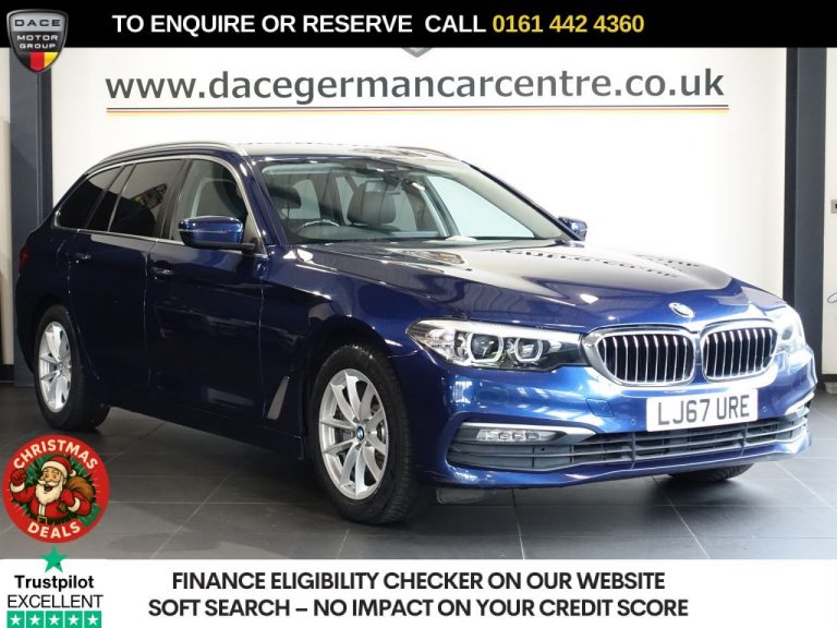 Used 2017 BLUE BMW 5 SERIES Estate 2.0 520d SE Touring 5dr Diesel Auto Euro 6 (s/s) (190 ps) Â£2680 EXTRAS DIESEL (reg. 2017-09-01) (Automatic) for sale in Stockport
